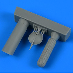 Quickboost Qb49050 1/48 Sukhoi Su-25 Frogfoot Open Airbrake Parachute For Zvezda