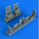 Quickboost Qb49068 1/48 Mi-24 Hind Seats With Safety Belts
