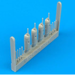 Quickboost Qb72088 1/72 Martin B-26b/C Marauder Gun Barrels Accessories Kit