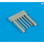 Quickboost 72124 1/72 Wellington Mk I C Gun Barrels Oval Accessories Kit