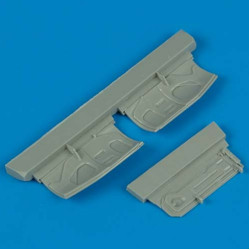 Quickboost 72146 1/72 F-16 Undercarriage Covers For Hasegawa Accessories Kit