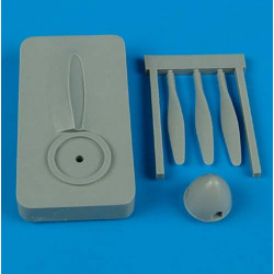 Quickboost 72166 1/72 Spitfire Mk I De Havilland Propeller W/Tool For Tamiya Accessories