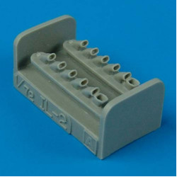Quickboost 72181 1/72 Ilyushin Il-2 Exhaust For Academy Accessories Kit