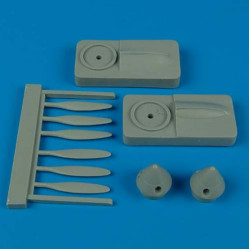 Quickboost 72220 1/72 P-38j Propellers For Academy Accessories For Aircraft