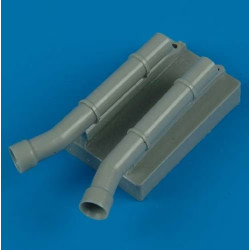 Quickboost Qb72244 1/72 Junkers Ju 87d-5n Stuka Night Exhaust Type B For Fujimi