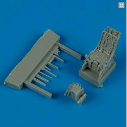 Quickboost 72279 1/72 Su-27 Flanker Ejection Seat With Sefety Belts Accessories