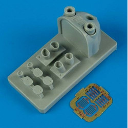 Quickboost 72355 1/72 Mi-2 Hoplite Set Air Intake Exhaust Fod For Hobby Boss