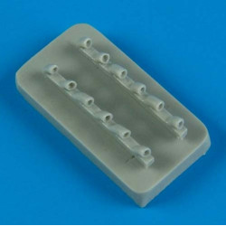 Quickboost 72384 1/72 Yak-3 Exhaust For Zvezda Accessories Kit