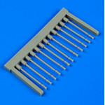 Quickboost 72469 1/72 Lancaster B Ii Gun Barrels Round Perf For Airfix