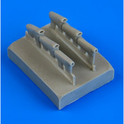 Quickboost 72482 1/72 Defiant Mk.i Exhaust Rounded For Airfix Accessories Kit