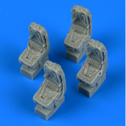 Quickboost 72542 1/72 Kamov Ka-27 Helix Seats With Safety Belts For Zvezda