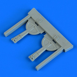 Quickboost 72618 1/72 Bf 109g-6 Undercarriage Covers For Tamiya Accessories Kit