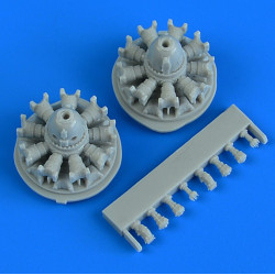 Quickboost 72622 1/72 B-26c Marauder Engines For Airfix Accessories Kit