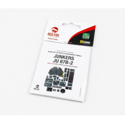 Red Fox Qs-24028 1/24 Junkers Ju 87b Stuka 3d Acrylic Instrument Panels