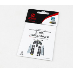 Red Fox Qs-48148 1/48 A-10a Thunderbolt Ii 3d Acrylic Instrument Panels For Gwh