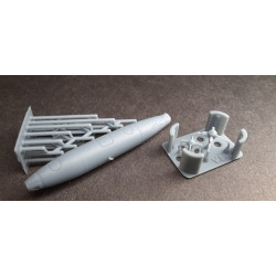 Rise144 Models Rm044 1/144 Refueling Pod D-704 Late Version Buddy For Revell