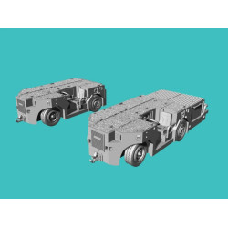 Rise144 Models Rm085 1/144 Usn Stt Towing Tractor A/S32a-49 Long And Short Vers