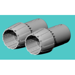 Rise144 Models Rm101 1/144 F-18c Exhaust Open Revell/Academy