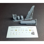 Rise144 Models Rm48004 1/48 Talios Targeting Pod For Rafale W Pylon