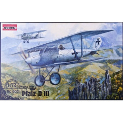 Roden 003 1/72 German Biplane Fighter Pfalz D.iii Aircraft World War I