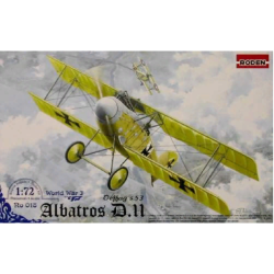 Roden 018 1/72 Albatros D.ii Oeffag S.53 Biplane German. Scale Model Kit
