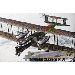 Roden 055 1/72 Zeppelin Staaken R.vi Fighter-biplane German, Scale Plastic Model