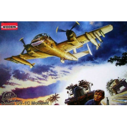 Roden 437 1/48 Ov-1c Mohawk American Turboprop Aircraft Plastic Model Kit