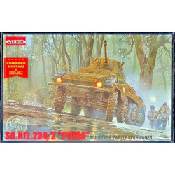 Roden 705 1/72 Sd. Kfz 234/2 German Heavy Armored Car Wwii Plastic Model Kit