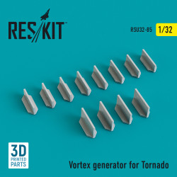 Reskit Rsu32-0085 1/32 Vortex Generator For Tornado 3d Printing Scale Model Accessories