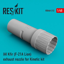 Reskit RSU48-0212 1/48 IAI Kfir (F-21A Lion) exhaust nozzle for Kinetic kit
