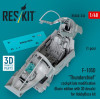 Reskit Rsu48-0336 1/48 F 105d Thunderchief Cockpit Late Modification Basic Edition With 3d Decals For Hobbyboss Kit 3d Printed