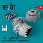 Reskit Rsu48-0414 1/48 F-35b Lightning 2 Exhaust Nozzles Vertical Landing