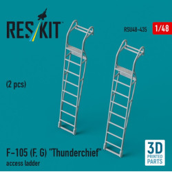 Reskit Rsu48-0435 1/48 F 105 F G Thunderchief Access Ladders 2 Pcs 3d Printed