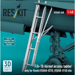 Reskit Rsu48-0548 1/48 F/A-18 Hornet Access Ladder Only For Reskit Rsu48-0310 Rsu48-0140 Kits 3d Printed