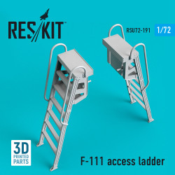 Reskit RSU72-0191 1/72 F-16 F-111 access ladder (3D Printing)