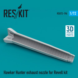 Reskit RSU72-0196 1/72 Hawker Hunter exhaust nozzle for Revell kit