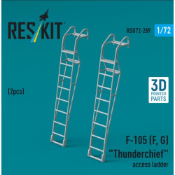 Reskit Rsu72-0289 1/72 F-105 F G Thunderchief Access Ladders 2 Pcs 3d Printed