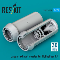 Reskit Rsu72-0332 1/72 Jaguar Exhaust Nozzles For Hobbyboss Kit 3d Printed