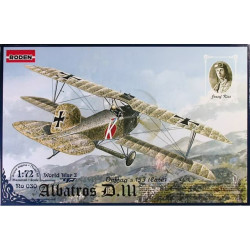 Roden 030 1/72 Albatros D.iii Oeffag S.153 German Biplane 1916 Wwi Aircraft
