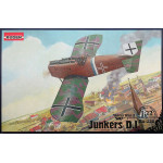 Roden 036 1/72 Junkers D.i Late German Figter 1918 Wwi Model Kit Triplane