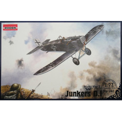 Roden 041 1/72 Junkers D.1 German Figther Aircraft Wwi Plastic Model Kit