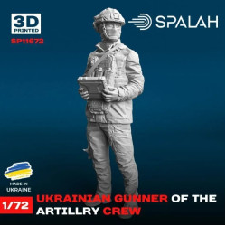 Spalah 11672 1/72 Figure Ukrainian Gunner Of The Artillery Crew