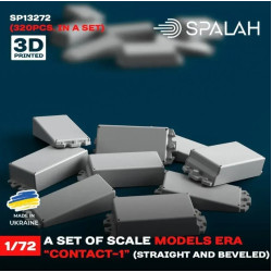 Spalah 13272 1/72 Set Of Scale Models Era Contact-1 Straight And Beveled 320 Pcs
