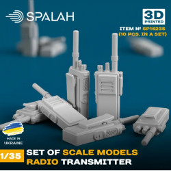 Spalah 16235 1/35 Radio Transmitter 10 Pcs Set Of Scale Models