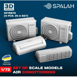 Spalah 19872 1/72 Scale Model Air Conditioning 2 Pcs Resin Model