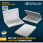 Spalah 23235 1/35 Set Of Scale Models Laptop 3 Pcs