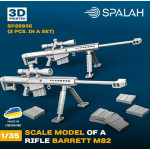 Spalah 26935 1/35 Set Of Scale Models Rifle Barrett M82 2 Pcs