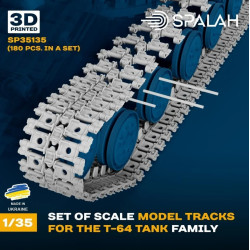 Spalah Sp35135 1/35 Worcable Track Links For The T-64 Tank Family 180 Pcs