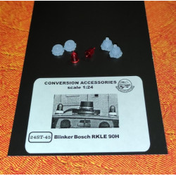 Start-43 St46o 1/24 Orange Blinker Simz-1 2pcs