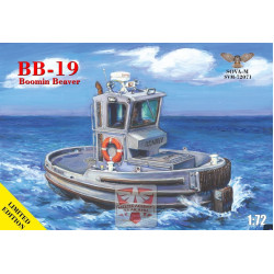 Sova Model 72071 1/72 Bb 19 Boomin Beaver Security Tug Boat Plastic Model Kit